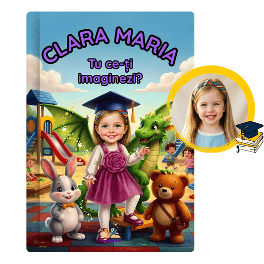 Coperta carte personalizata tu ce-ti imaginezi la gradinita de la imagikool
