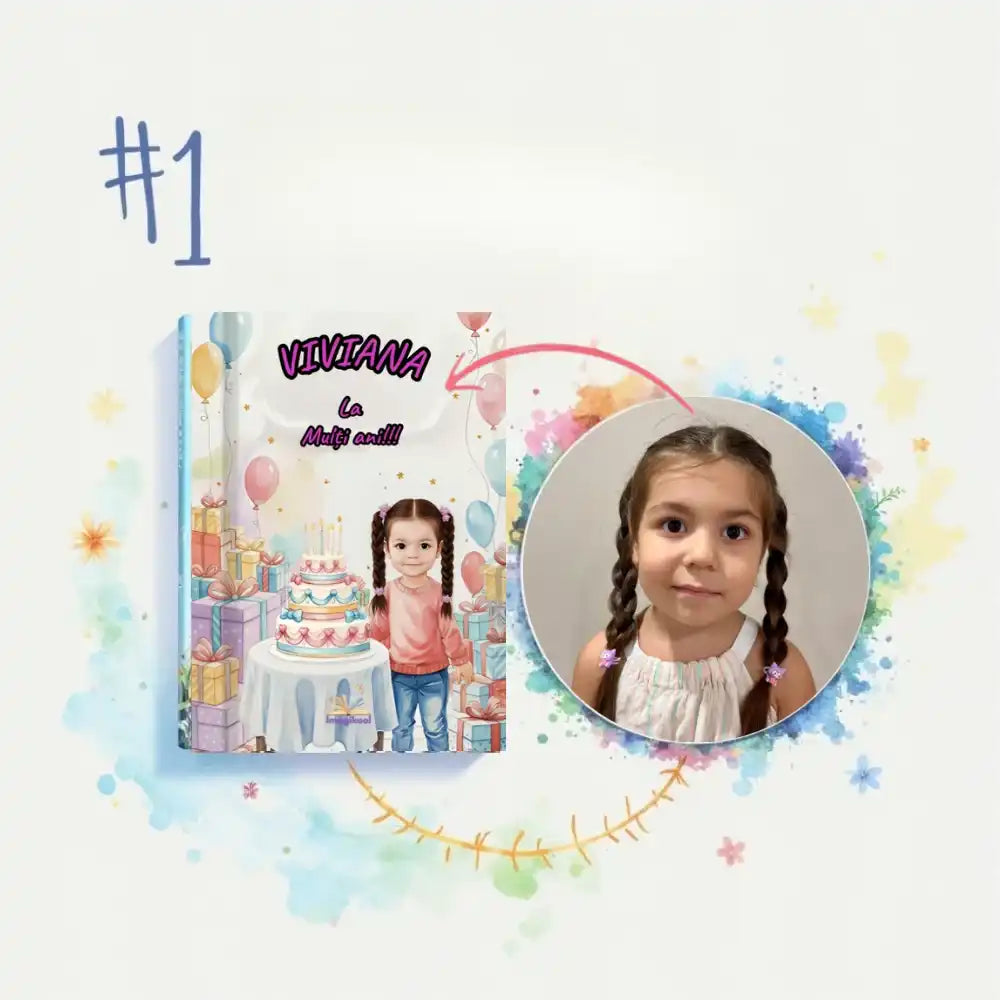 Primul pas: alege cartea personalizată Imagikool, plină de povești magice pentru copii